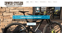 Desktop Screenshot of irwincycles.com